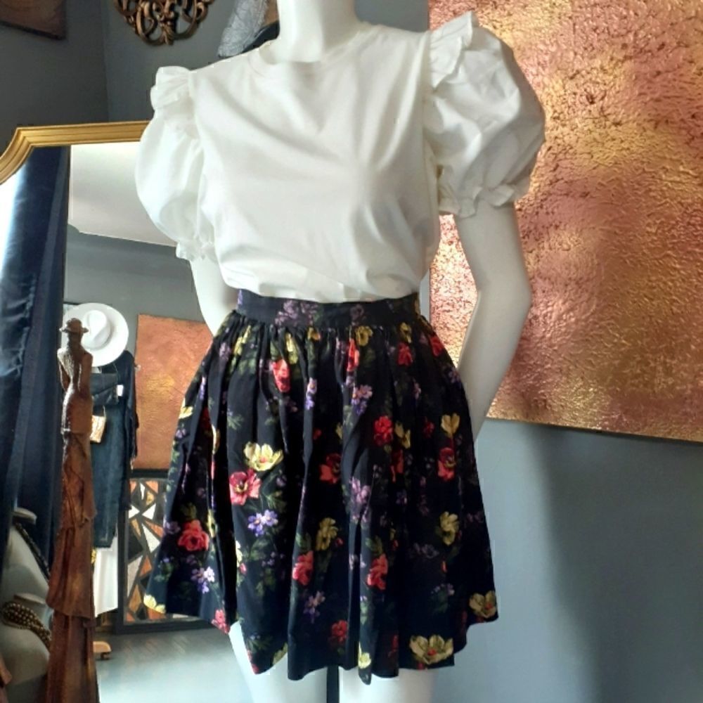 Talula Floral Mini Skirt 